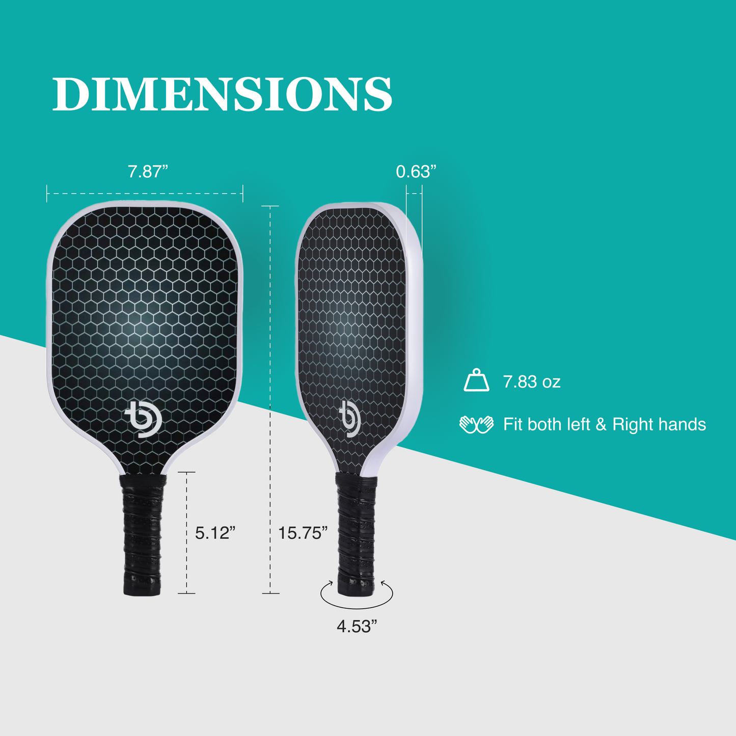 Pickleball Paddle Set – USAPA Approved Fiberglass Pickleball Paddles for Beginners & Adults | Lightweight Paddle Set with Honeycomb Core, 4 Balls & Carry Bag